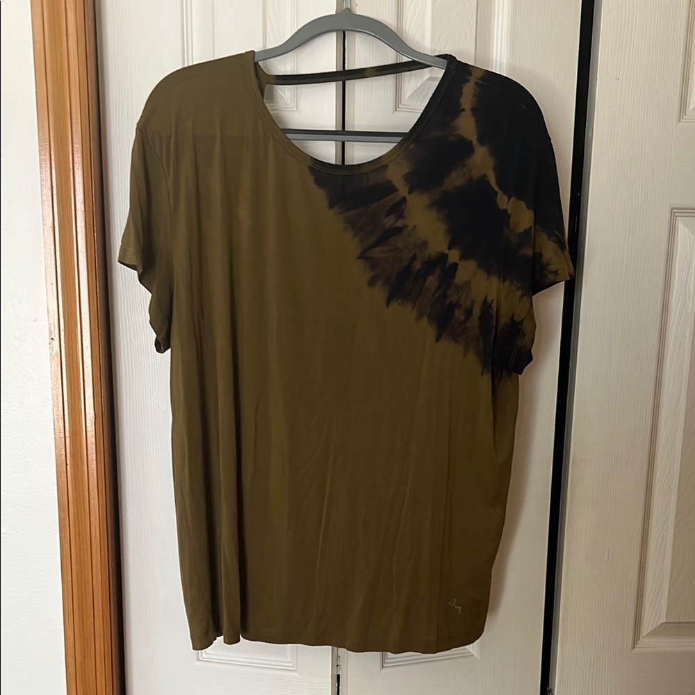JoyLab Green Tie Dye Tee